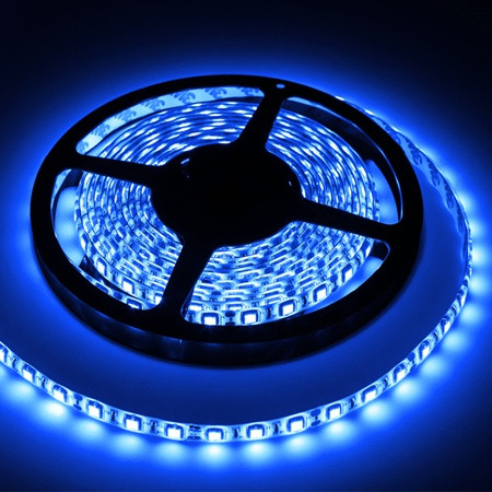 banda led 5m 300x5050 ip65 albastru rebel - imagine 3